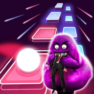 鬼脸摇动音乐节拍(Grimas tiles hop music 3D)_logo